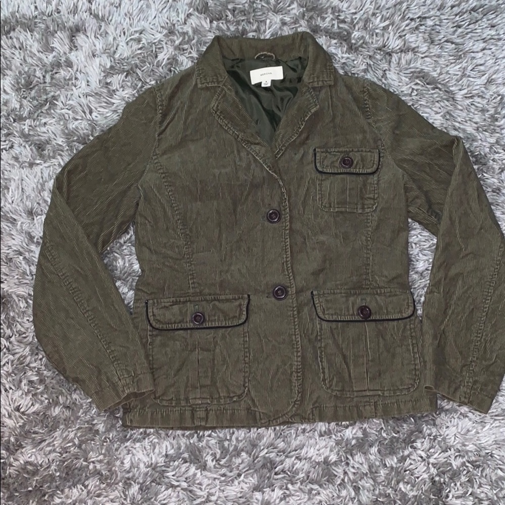 Merona women’s medium corduroy  utility jacket